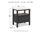 Cadmori King Upholstered Panel Bed with Mirrored Dresser and 2 Nightstands