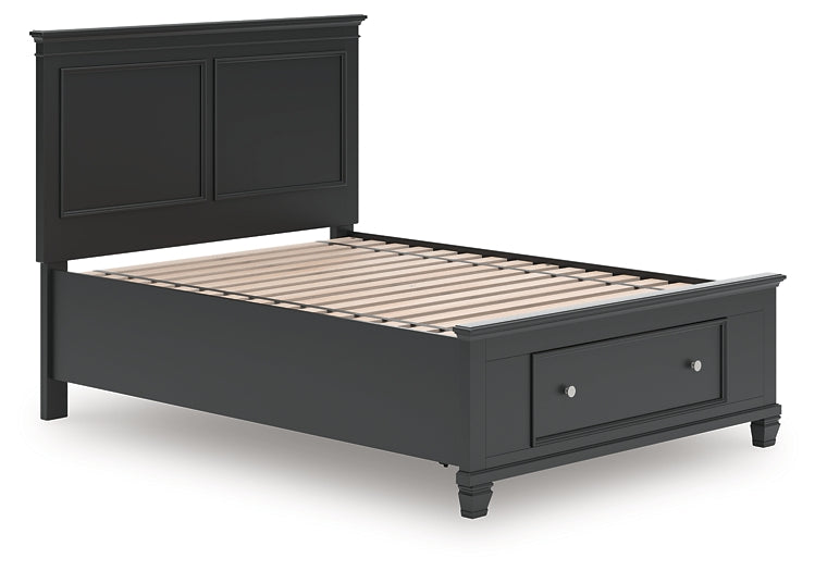 Lanolee Full Panel Storage Bed