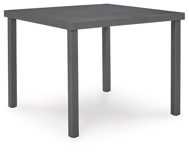 Rocky Creek Square Dining Table w/UMB OPT
