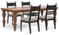 Greddinton Dining Table and 4 Chairs