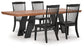 Greddinton Dining Table and 4 Chairs